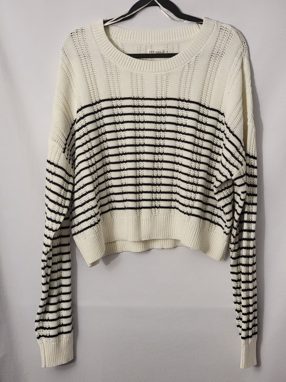 NWT Aeropostale Striped Crewneck Sweater Size XXL
